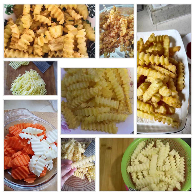 Vlnitý nůž: Krájení s přesností