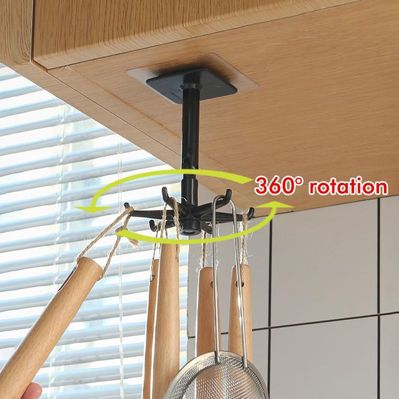 Rotující háček 360° pro optimalizaci prostoru