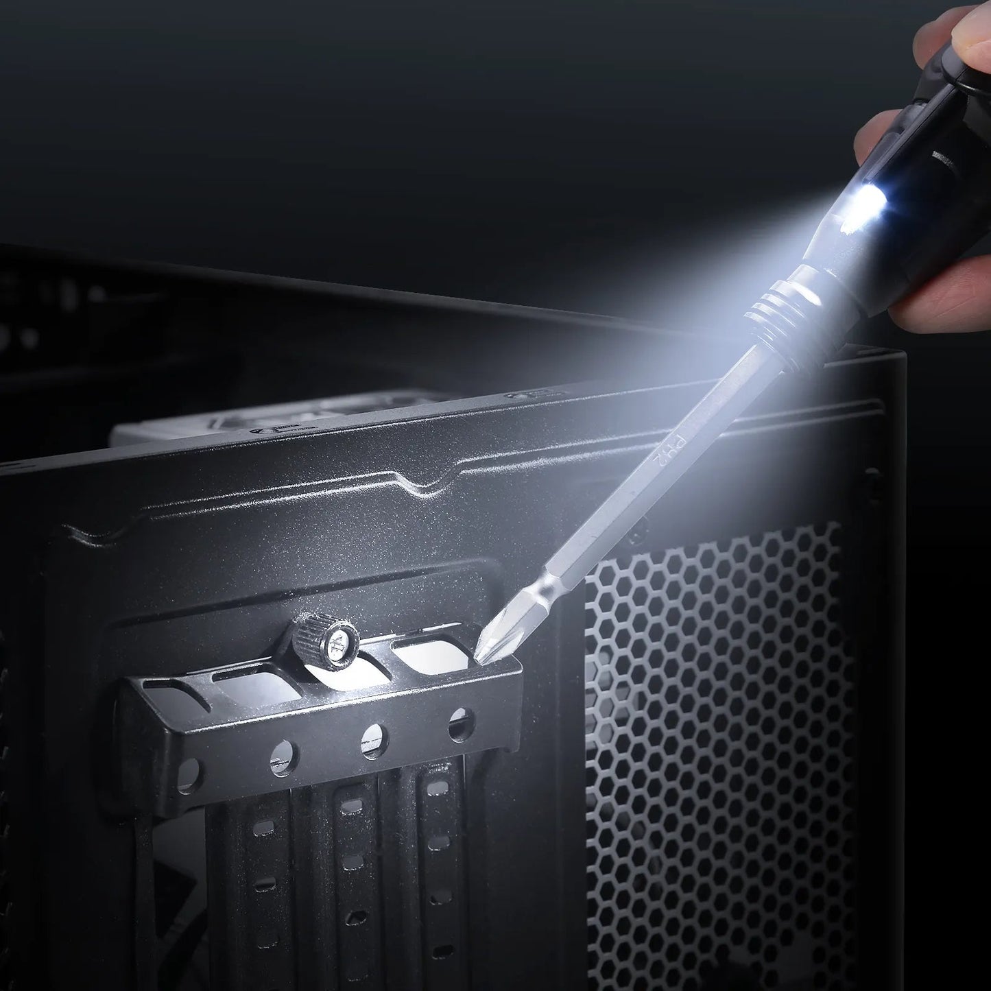 Electric screwdriver: screw effortlessly