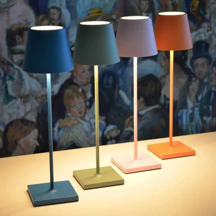 Kabellose, wiederaufladbare LED-Lampe: Eleganz und Freiheit der Beleuchtung!