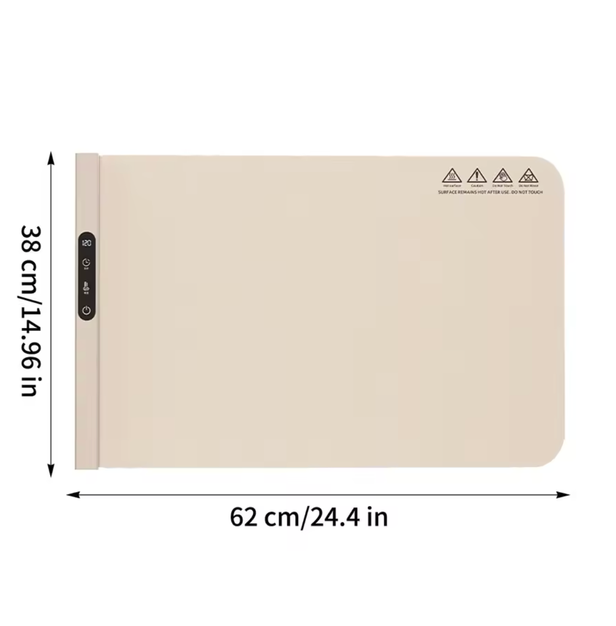 Slimme verwarmingsplaat - Houd uw gerechten lang warm 