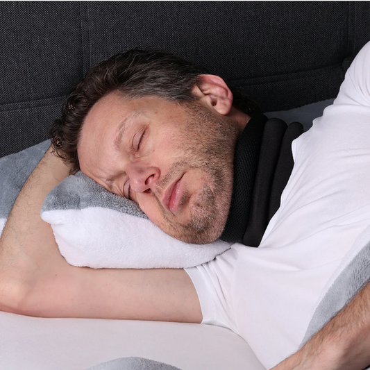 Cervical support for a snore-free sleep 