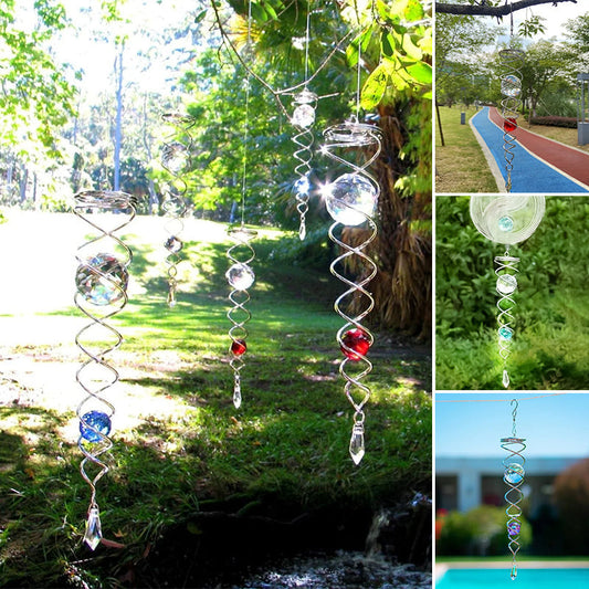 CrystalTwister - Eleganter und funkelnder Windspiel